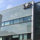 NSO Group’s logo on a building in Herzliya, Israel, in 2016 (the company has since moved).